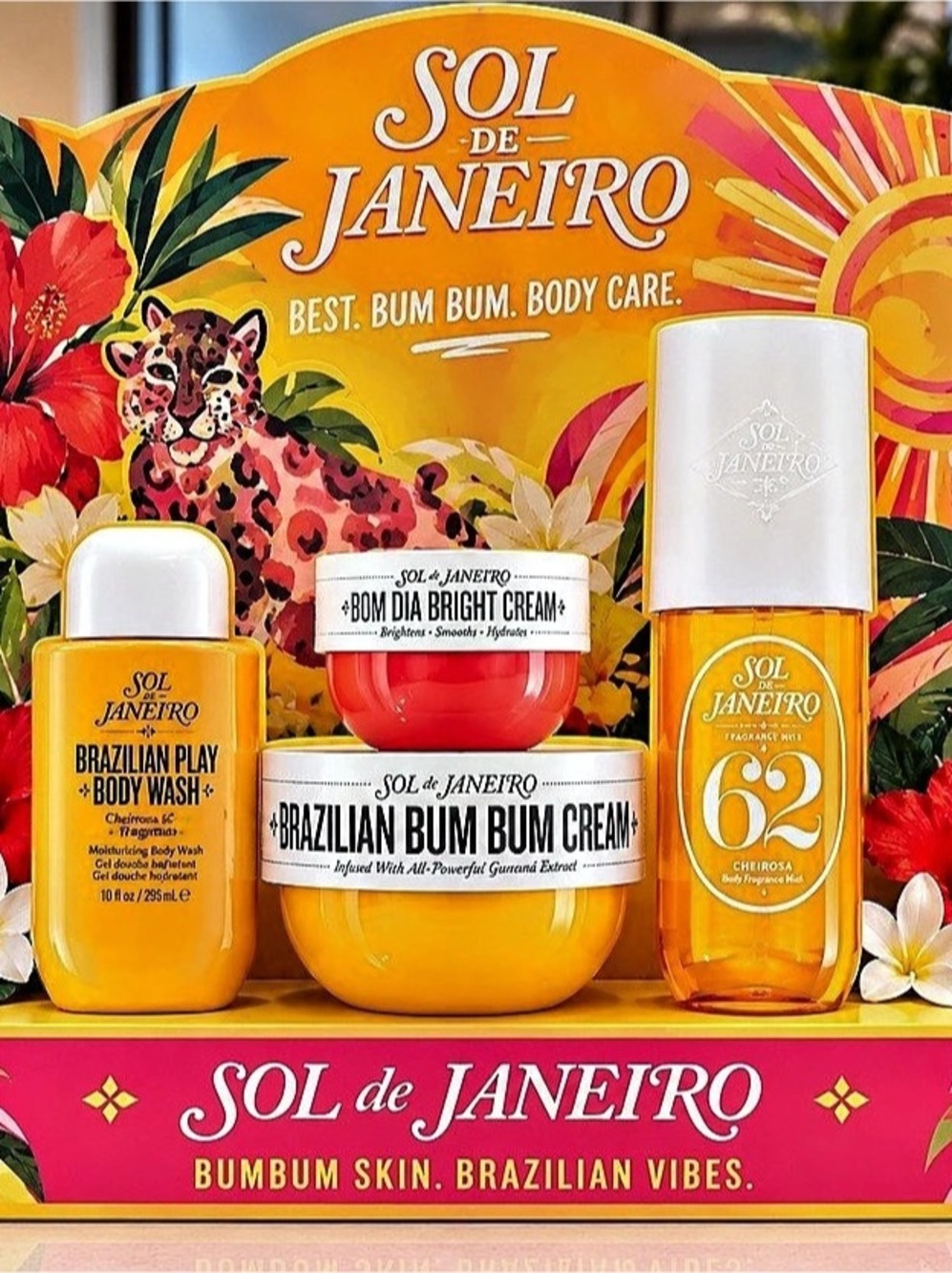 Sol de Janeiro Best + Brightest Body Routine Gift Set NIB
